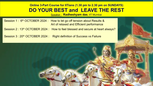 Do your BEST and LEAVE the REST